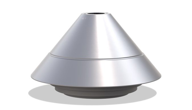 RAISED CONE HEAD SEATING SURFACE