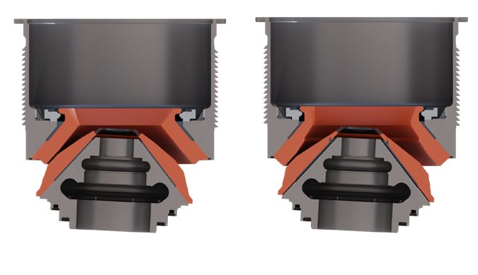 UNIVERSAL CRUSHING CHAMBER